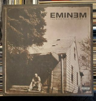 Eminem - The Marshall Mathers Lp 2000 1st Press Vinyl Record Album