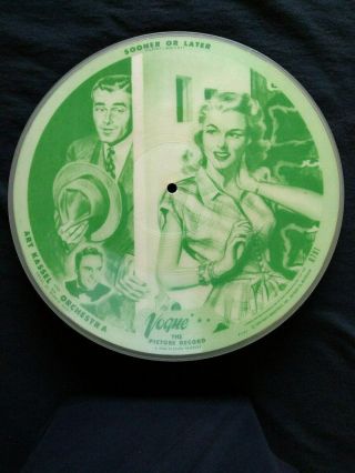 Vogue Picture Record - R781 - Sooner Or Later / I Love You - 78 Rpm