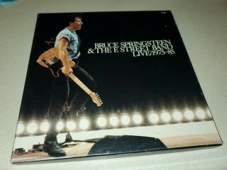 Bruce Springsteen Live 1975 - 85 Lp Set Insert Tour Book & Ticket Stub Ex Nm Vinyl