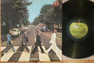 The Beatles Abbey Road Lp Apple Records So - 383 Cropped / No Her Majesty