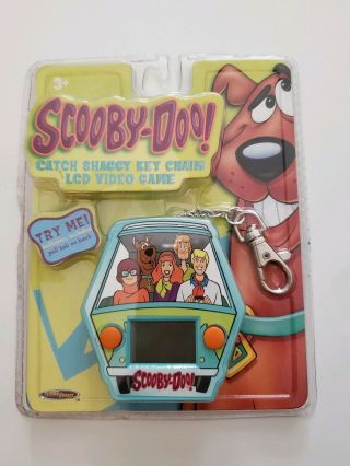 Scooby Doo Catch Shaggy Key Chain Lcd Video Game 2005