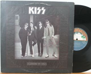 Kiss Dressed To Kill Lp (casablanca 7016,  Orig 1975) Vg,  /vg Vinyl,  Embossed