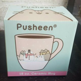 , Pusheen 18 Oz Ceramic Mug Subscription Box Exclusive Winter 2017