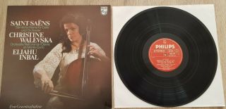 Philips 6500 459 Stereo - Saint - Saens The Cello Christine Walevska Nm
