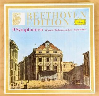 Karl Bohm - Beethoven Box Set - 9 Symphonien - Weiner Philharmoniker - Lp