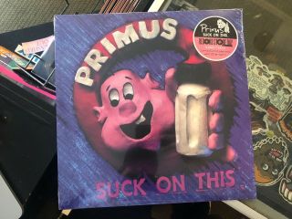 Primus " Suck On This " Blue Colored Vinyl Lp (rsd 2020)