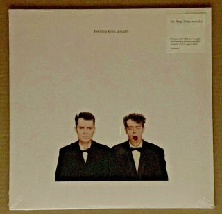 Pet Shop Boys Actually 2018 Remaster 180g Vinyl Like,