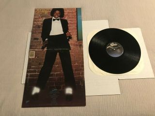 Michael Jackson - Off The Wall - 1979 Vinyl Record Lp - Fe 35745 1st Pressing