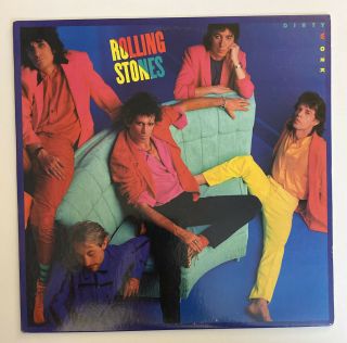 Rolling Stones - Dirty Work - 1986 US 1st Press “RL” (NM) Ultrasonic 2