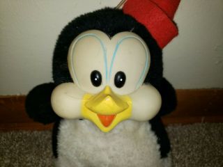 1982 Walter Lantz Chilly Willy Plush California Stuffed Toys Rubber Face Vintage