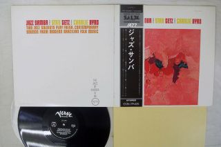 Stan Getz,  Charlie Byrd Jazz Samba Verve Mv 2089 Japan Obi Vinyl Lp