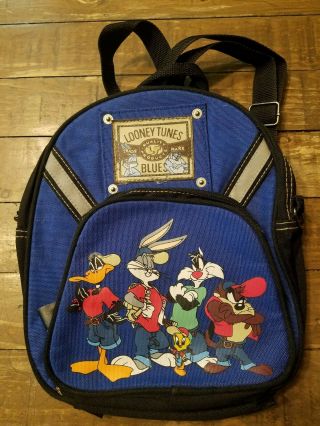 Vintage 1997 Bug Bunny Looney Tunes Mini Bag Backpack Case