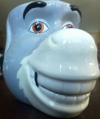 " Donkey " 3d Face Coffee Cup 2004 Dreamworks Galerie (shrek Movies)