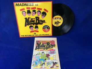 Ska Vinyl Record Madness With Comic Nutty Boys Return Of The Los Palmas 7