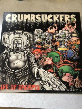 Crumbsuckers Life Of Dreams Lp 1986 Combat Core Thrash Nyhc
