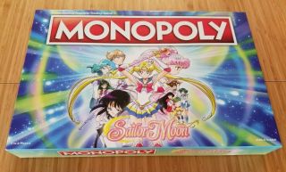 Sailor Moon Monopoly Board Game - - Never Played