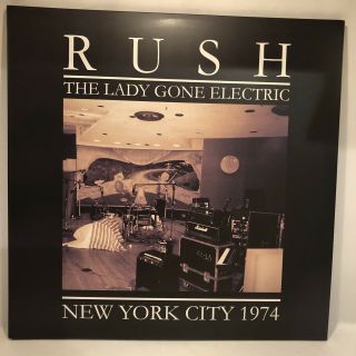 Lady Gone Electric Live Nyc 1974 By Rush (white Vinyl,  2015,  2 Discs,  Rock Class