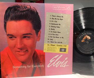 Elvis Presley " Something For Everybody " Lp Mono