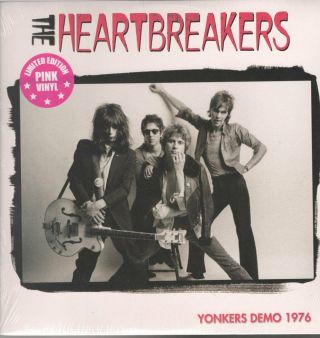 Heartbreakers Yonkers Demo 1976 Lp Vinyl 13 Track Limited Pink Vinyl Edition (cl