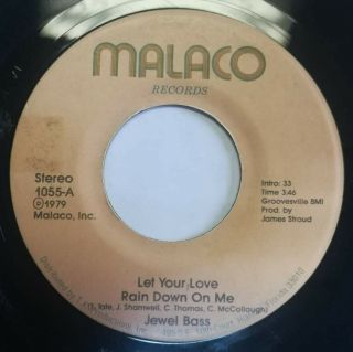 Jewel Bass - Let Your Love Rain Down On Me - Modern Soul Boogie Funk 45