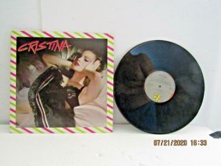 1 - Lp - Cristina - Ze Records - Zea - 33 - 007 - 1980 - Cdn.  - Electronic - Funk - Soul Disco Nm - Lp