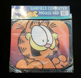 Vintage Garfield Computer Mouse Pad In Packaging Giftco