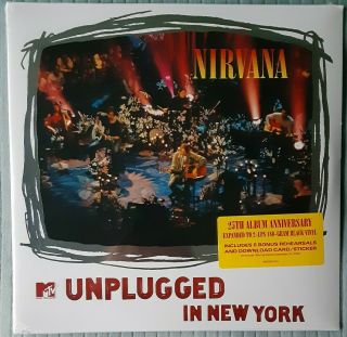 Nirvana - Mtv Unplugged In York 2x Lp 180 Gram Vinyl