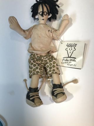 Fido Dido Plush 10 " Doll Fido Dido 1985 Happy Daze Doll For