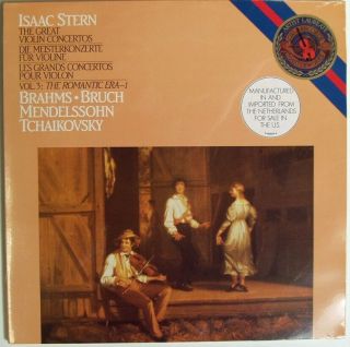 Isaac Stern,  The Great Violin Concertos Vol.  3 Romantic Era,  Cbs 2 - Lp M2 42335