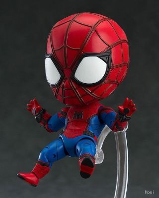 Nendoroid 781 Avengers 3 Infinity War Spider - Man Action Figure Toy Collectible