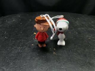 Peanuts Charlie Brown And Snoopy Christmas Ornament