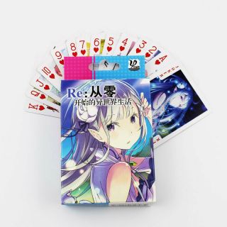 Re:Zero Playing Cards Deck Officially Licensed Anime Manga Rem Poker 2
