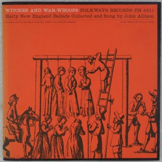 Witches And War - Whoops: Folk Beheading Horror Folkways Lp Nm - Vinyl