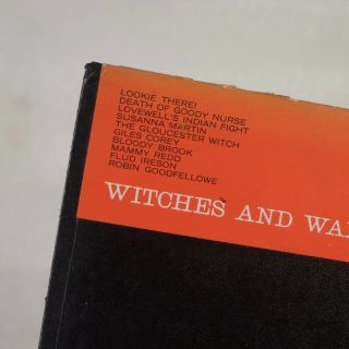WITCHES AND WAR - WHOOPS: Folk Beheading Horror Folkways LP NM - Vinyl 3