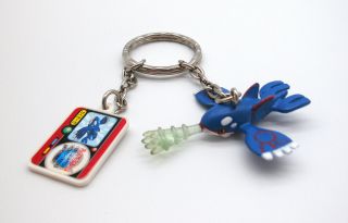 Pokemon Kyogre 1 " Keychain Action Figure Toy Charm Japan Hoenn