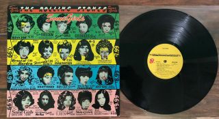 Rolling Stones 1978 Some Girls Lp Uncensored Celebrity Cover Sterling Master