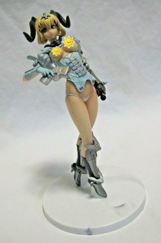 Anime Erotica Sexy Girl Pvc Figure Toy Doll Gun Drawn Warrior 8 1/2 " Tall