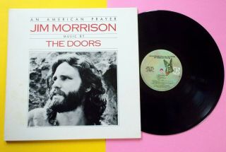 Jim Morrison/the Doors An American Prayer Lp 1978 Lyric Book,  5643