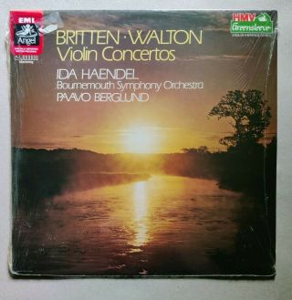 Ida Haendel - Bournemouth So / Britten - Walton Violin.  (lp) Ed 29 0353 1