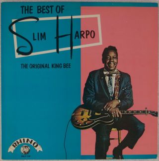 Slim Harpo: The Best Of,  King Bee Us Rnlp 106 Rhino R&b Blues Vg,  Lp