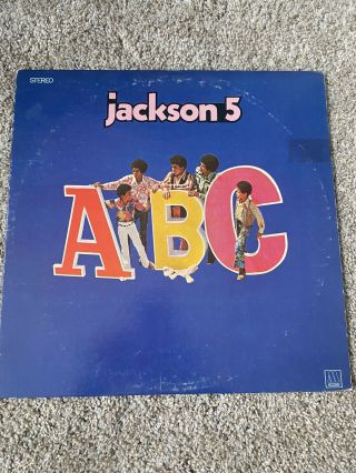 Legendary The Jackson 5 Abc Vinyl Lp Record Motown Records 33 Rpm