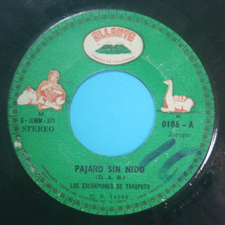 Los Escorpiones De Tarapoto " Pajaro Sin Nido " Killer Cumbia Guaracha 70s Peru 45