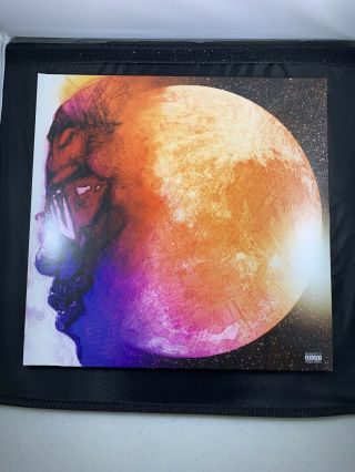 Kid Cudi Man On The Moon: End Of Day Debut Album Gatefold Vinyl 2 Lp