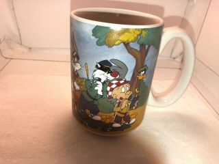 Warner Brothers Vintage Looney Tunes Cartoons Coffee Mug Vintage 1993 Mug