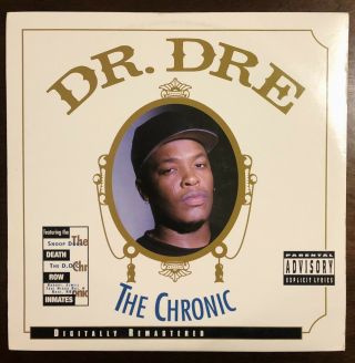 Dr.  Dre - The Chronic (1992) 2xlp Reissue 2001 Vinyl Death Row Snoop Dogg Rap Nm