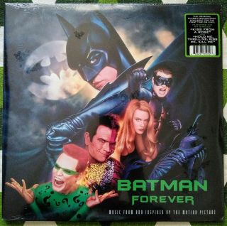 Batman Forever Soundtrack Vinyl 2xlp U2 Nick Cave Flaming Lips Mazzy Star