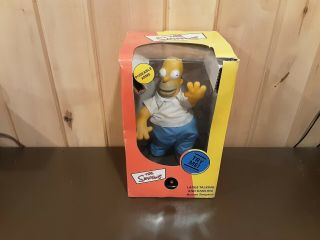 Collectible The Simpsons Homer Large Talking And Dancing 2002 Gemmy Industries 2