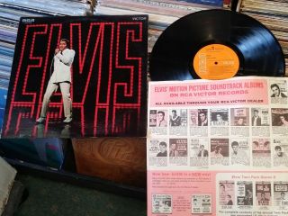 Elvis Presley Soundtrack Recording From His Nbc Tv Special Vinyl Lp.  Vg