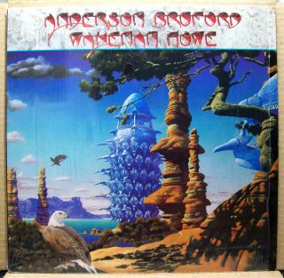 Yes? Anderson Bruford Wakeman Howe 1989 Arista 1st Us Press,  Cover & Vinyl = Nm