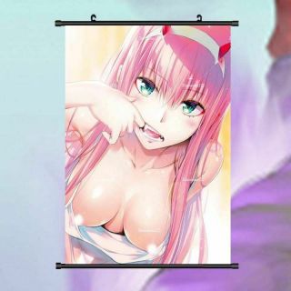Darling In The Franxx Zero Two Home Decor Anime Poster Print Wall Scroll 40 60cm